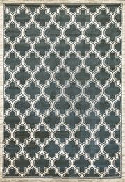 Dynamic Rugs YAZD 2816-510 Blue and Ivory